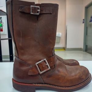 Red Wing Heritage Engineer Boots Oiled Leather Mens Biker Motorcycle 7.5 D